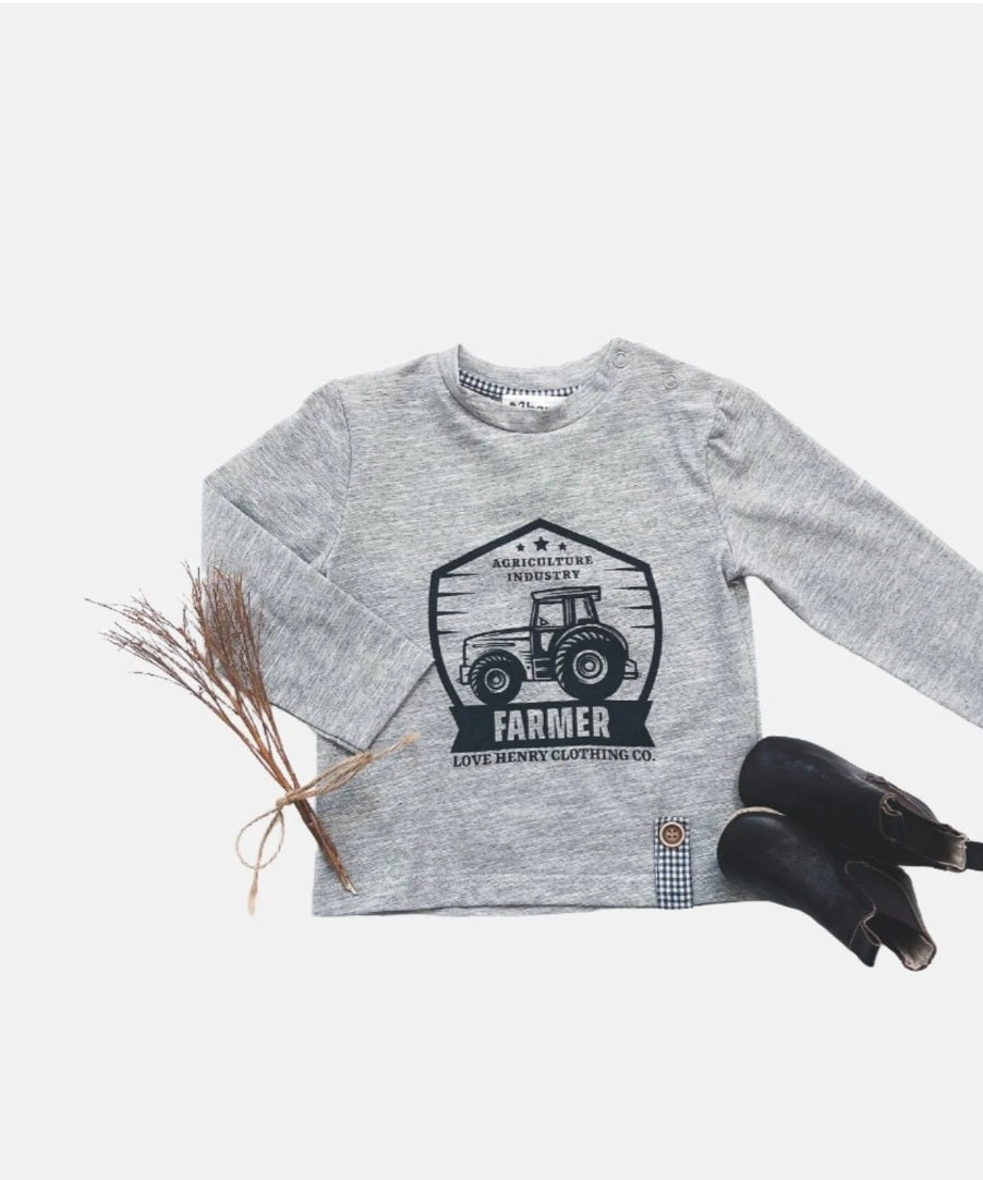 Baby Boys LS Graphic Tee