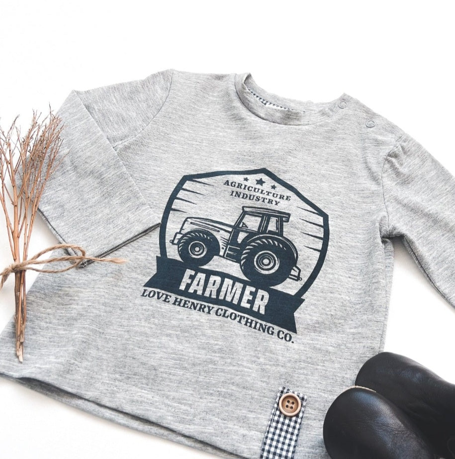 Baby Boys LS Graphic Tee
