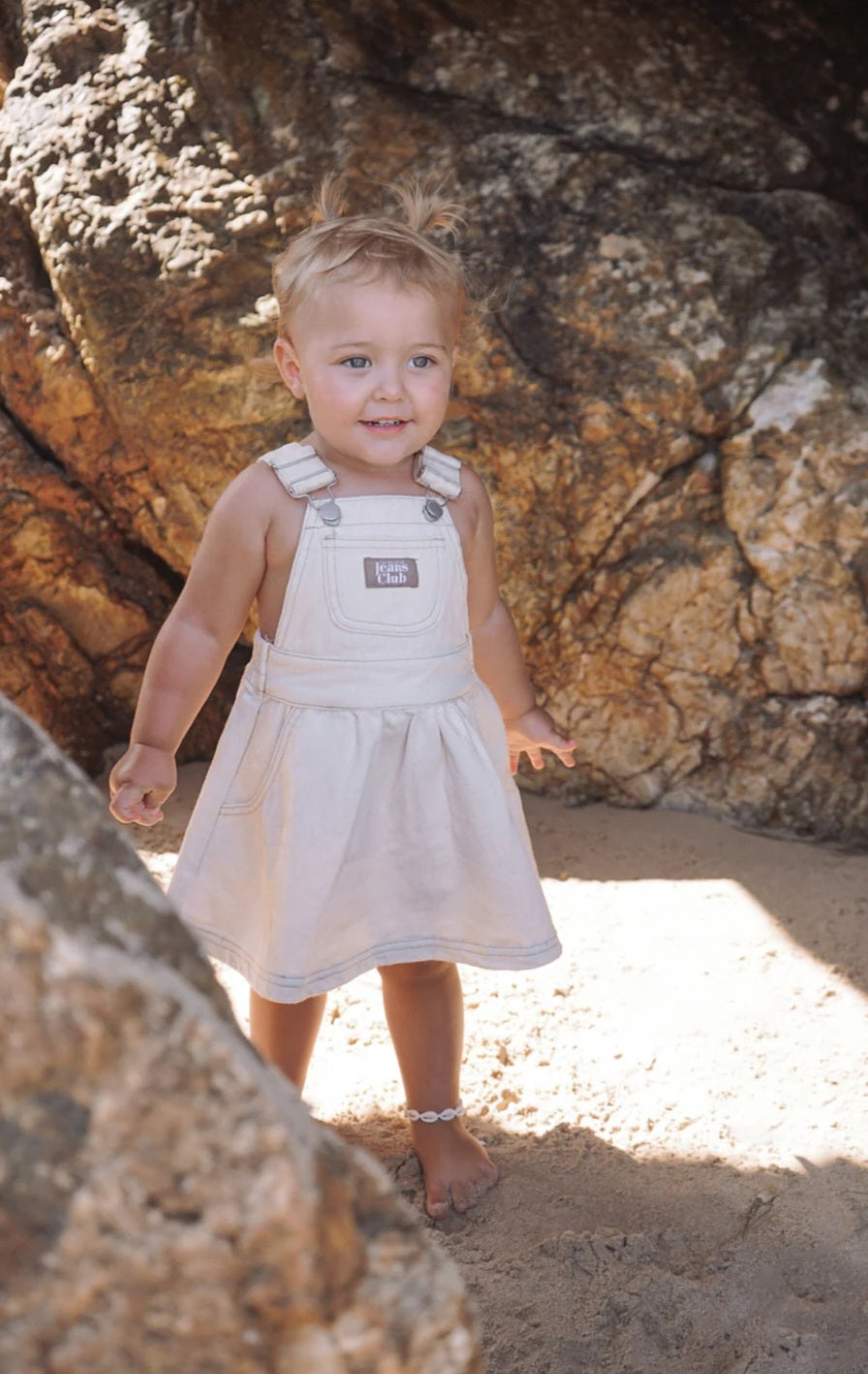 Dreamer Dress - Ecru Organic